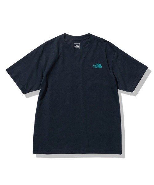 THE NORTH FACE（ザノースフェイス）の「THE NORTH FACE/ザ・ノースフェイス　S/S Bandana Square Logo Tee ショートスリーブバンダナスクエアロゴティー NT32349（Tシャツ/カットソー・メンズ・ネイビー/ホワイト/ブラック/グレー・M/L/XL）」の6枚目の写真