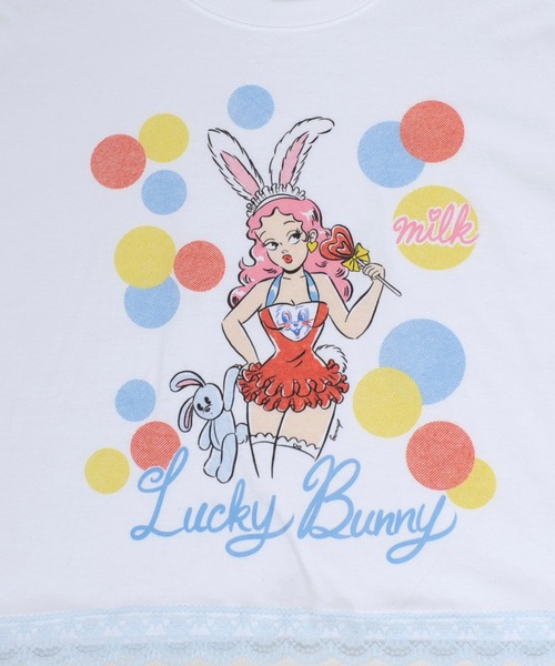 MILK(ミルク)の「Lucky Bunny Tシャツ(Tシャツ/カットソー・レディース・B/C/A・FREE)」の19枚目の写真