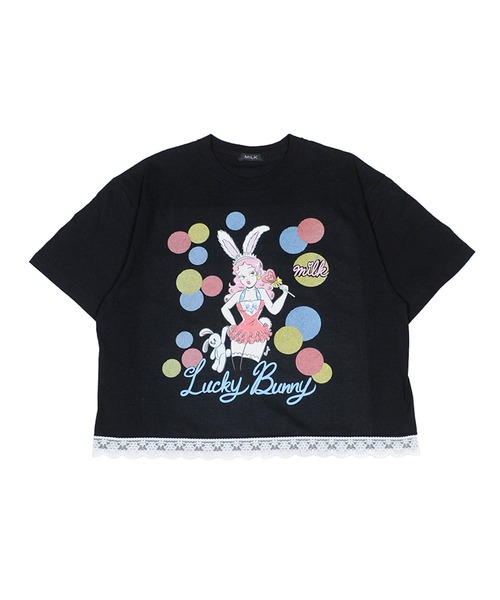 MILK(ミルク)の「Lucky Bunny Tシャツ(Tシャツ/カットソー・レディース・B/C/A・FREE)」の8枚目の写真