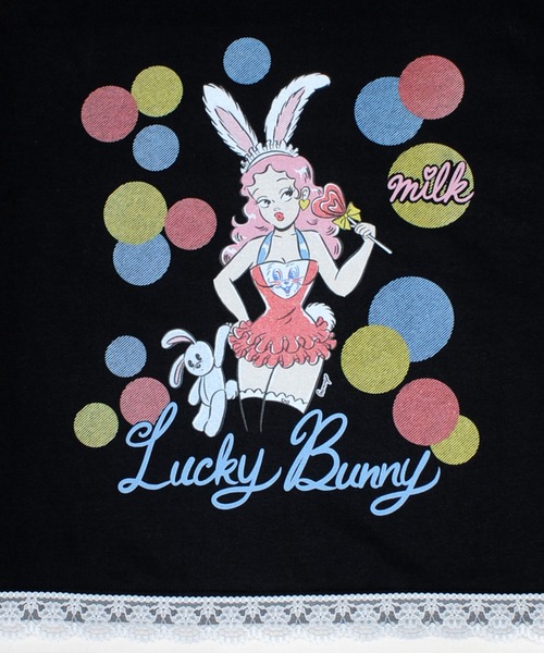 MILK(ミルク)の「Lucky Bunny Tシャツ(Tシャツ/カットソー・レディース・B/C/A・FREE)」の17枚目の写真