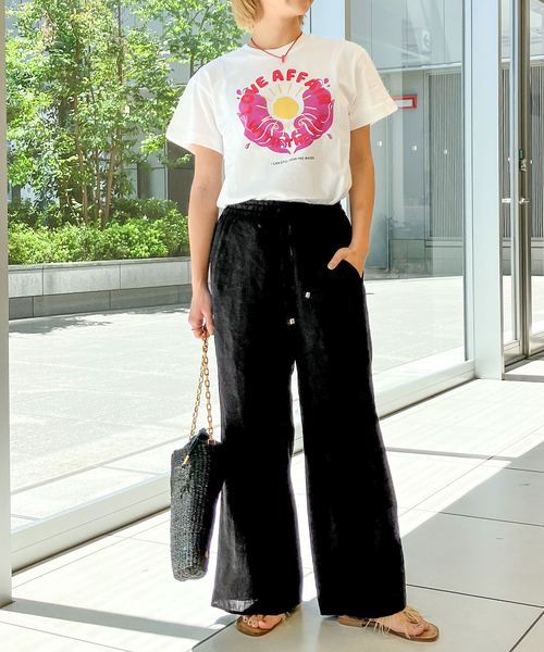 ROSEanna(ローズアンナ)の「【ROSEANNA/ローズアンナ】LOVE Tシャツ(Tシャツ/カットソー・レディース・ホワイト・SMALL)」の8枚目の写真