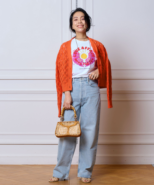 ROSEanna(ローズアンナ)の「【ROSEANNA/ローズアンナ】LOVE Tシャツ(Tシャツ/カットソー・レディース・ホワイト・SMALL)」の12枚目の写真