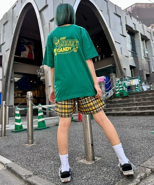 Candy Stripper（キャンディストリッパー）の「SUNNY CANDY Tシャツ（Tシャツ/カットソー・レディース・グリーン/オフホワイト/ライトピンク/ブラック・4/3/2）」の13枚目の写真