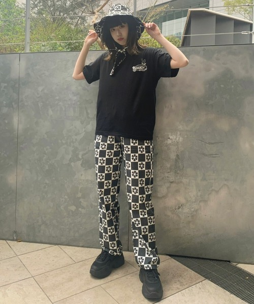 Candy Stripper（キャンディストリッパー）の「SUNNY CANDY Tシャツ（Tシャツ/カットソー・レディース・グリーン/オフホワイト/ライトピンク/ブラック・4/3/2）」の22枚目の写真