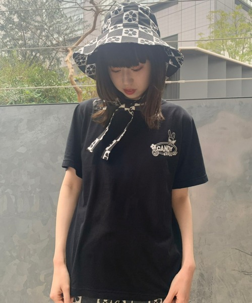 Candy Stripper（キャンディストリッパー）の「SUNNY CANDY Tシャツ（Tシャツ/カットソー・レディース・グリーン/オフホワイト/ライトピンク/ブラック・4/3/2）」の20枚目の写真