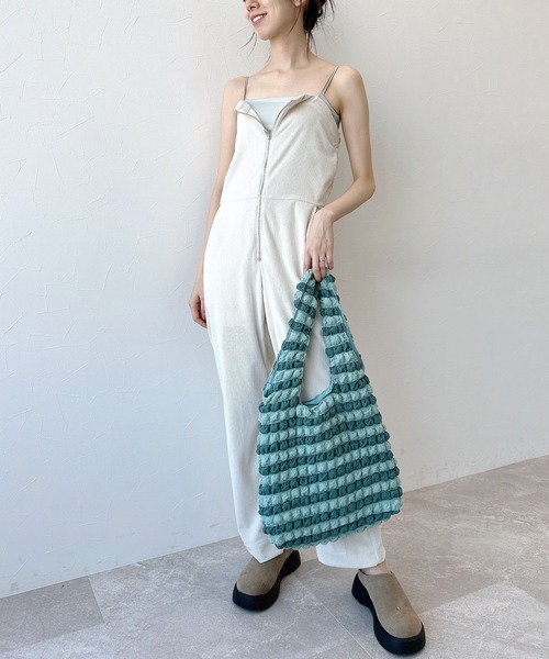 FOREVER 21（フォーエバー トゥエンティーワン）の「ポップコーントートバッグ（トートバッグ・レディース・スカイブルー/ゴールド/グリーン系その他/ピンク系その他・FREE）」の11枚目の写真