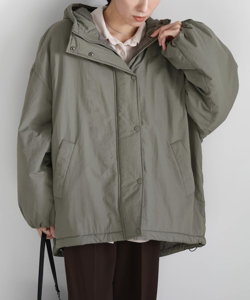 ボリュームシルエット中綿ジャケット（ダウンジャケット/コート