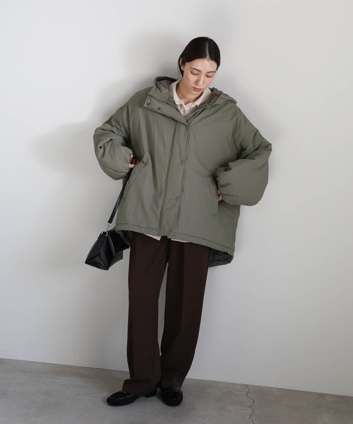 セール】ボリュームシルエット中綿ジャケット（ダウンジャケット