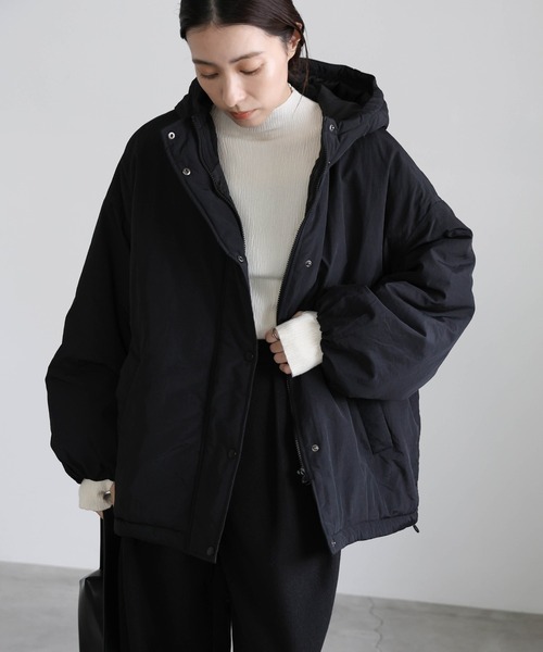 ボリュームシルエット中綿ジャケット（ダウンジャケット/コート
