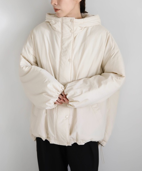 ボリュームシルエット中綿ジャケット（ダウンジャケット/コート