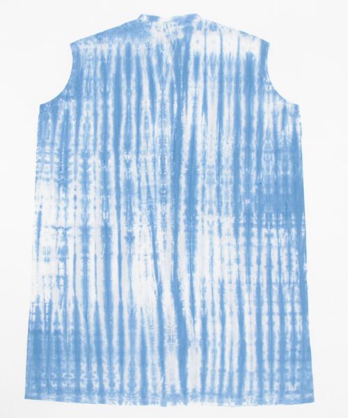 go slow caravan(ゴースローキャラバン)の「タイダイ染めオーバーシャツワンピース W(シャツワンピース・レディース・ライトグリーン/イエロー/ライトブルー・FREE)」の16枚目の写真