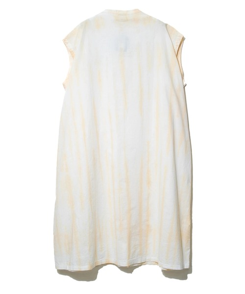 go slow caravan(ゴースローキャラバン)の「タイダイ染めオーバーシャツワンピース W(シャツワンピース・レディース・ライトグリーン/イエロー/ライトブルー・FREE)」の15枚目の写真