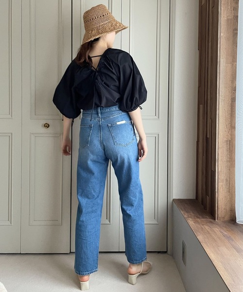 LOWRYS FARM(ローリーズファーム)の「バックシャンボリュームS6S 192438(シャツ/ブラウス・レディース・ブラック/ベージュ/ホワイト・FREE)」の10枚目の写真