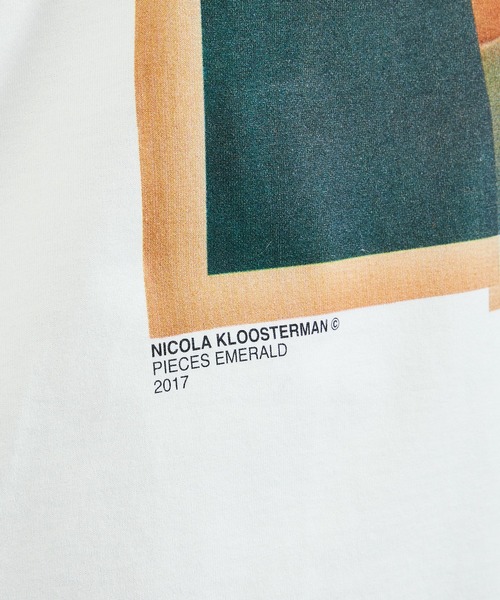 JANESMITH（ジェーンスミス）の「JANESMITH ジェーンスミス / NICOLA KLOOSTERMAN PIECE EMERALD L/S T-SHIRT グラフィックプリントビッグシルエットロンT / 23WCT-#951S（Tシャツ/カットソー・レディース・ブラック/ホワイト・S/M/L/XL）」の16枚目の写真