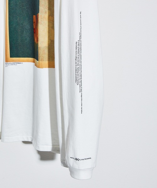 JANESMITH（ジェーンスミス）の「JANESMITH ジェーンスミス / NICOLA KLOOSTERMAN PIECE EMERALD L/S T-SHIRT グラフィックプリントビッグシルエットロンT / 23WCT-#951S（Tシャツ/カットソー・レディース・ブラック/ホワイト・S/M/L/XL）」の17枚目の写真
