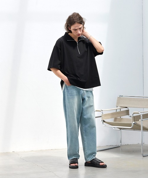 EMMA CLOTHES（エマクローズ）の「クラシックベルトクロスサンダル EMMA CLOTHES（サンダル・メンズ・ブラック・S/M/L）」の5枚目の写真