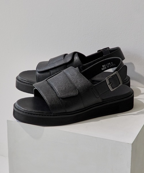 EMMA CLOTHES（エマクローズ）の「クラシックベルトクロスサンダル EMMA CLOTHES（サンダル・メンズ・ブラック・S/M/L）」の11枚目の写真