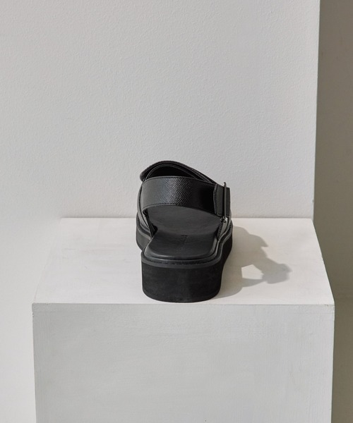 EMMA CLOTHES（エマクローズ）の「クラシックベルトクロスサンダル EMMA CLOTHES（サンダル・メンズ・ブラック・S/M/L）」の19枚目の写真