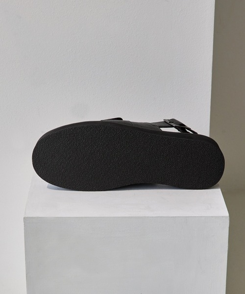 EMMA CLOTHES（エマクローズ）の「クラシックベルトクロスサンダル EMMA CLOTHES（サンダル・メンズ・ブラック・S/M/L）」の20枚目の写真