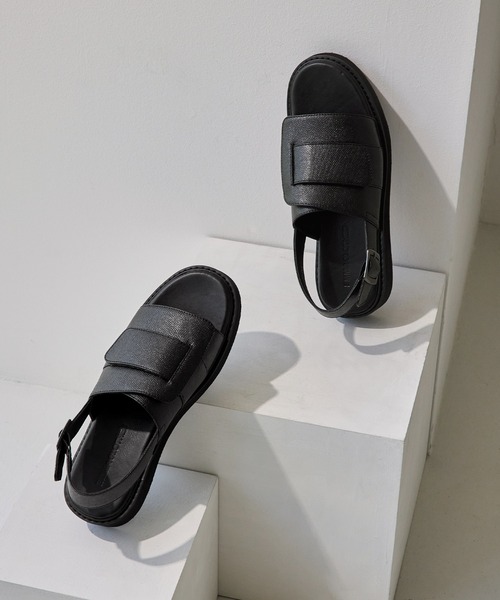 EMMA CLOTHES（エマクローズ）の「クラシックベルトクロスサンダル EMMA CLOTHES（サンダル・メンズ・ブラック・S/M/L）」の22枚目の写真