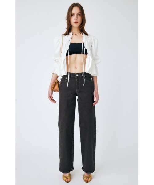 MOUSSY（マウジー）の「TUBE ブラ（チューブトップ・レディース・ベージュ/ブラック・FREE）」の9枚目の写真