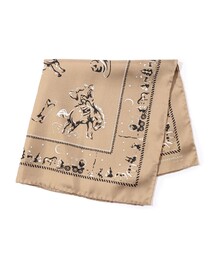 TOMORROWLAND  | TOMORROWLAND アニマルモチーフ スカーフ(バンダナ/スカーフ)