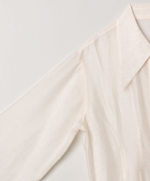 JEANASIS（ジーナシス）の「ビスチェツキシアーワンピース/905696（シャツワンピース・レディース・ホワイト系その他/グレー系その他・FREE）」の4枚目の写真