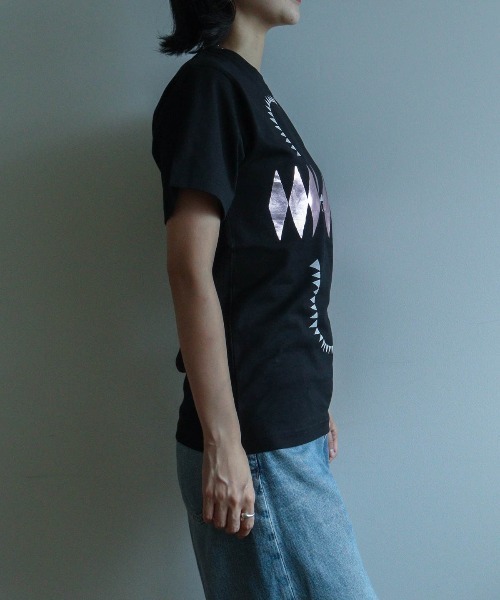 CASA PICONE(カーサピッコーネ)の「Tシャツ ピッコーネ ヴィンテージプリント(Tシャツ/カットソー・レディース・グレー/ホワイト/ブラック・S/M)」の14枚目の写真
