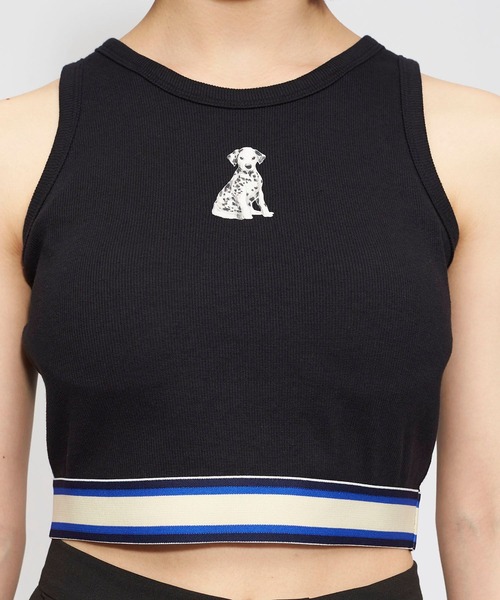 FOREVER 21(フォーエバー トゥエンティーワン)の「アニマルプリントカップ付きアメスリタンク(タンクトップ・レディース・ベージュ/ブラック・SMALL/MEDIUM)」の6枚目の写真