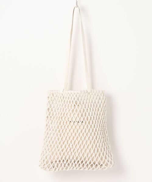 AMERICAN HOLIC（アメリカンホリック）の「マクラメトートバッグA（トートバッグ・レディース・ブルー/アイボリー・FREE）」の17枚目の写真