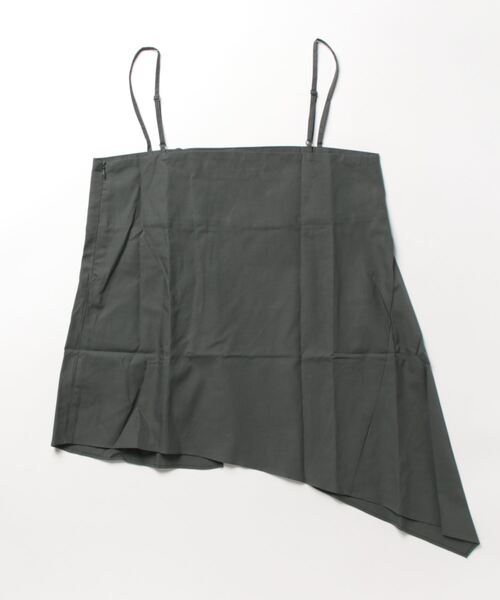 EKCOOKIES（イーケークッキーズ）の「【 EKCOOKIES 】アシンメトリーフリルキャミビスチェ（キャミソール・レディース・カーキ・M）」の2枚目の写真