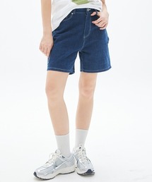 A'GEM/9 × .kom『LUV IS TRUE/ラブ イズ トゥルー』DENIM CARPENTER SHORTS/デニムカーペンター ショーツ