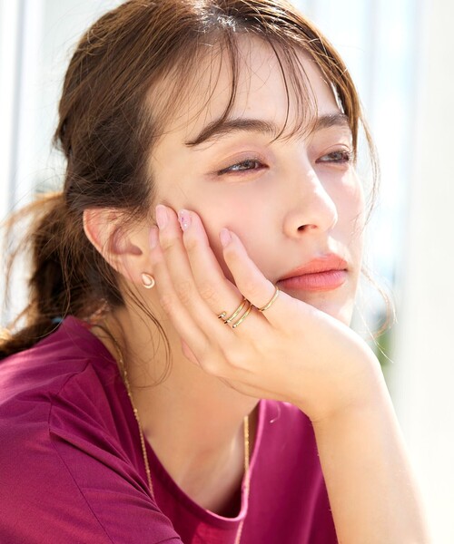 Tiaclasse(ティアクラッセ)の「ポイントストーンリング(リング・レディース・シルバー/ゴールド・FREE)」の14枚目の写真