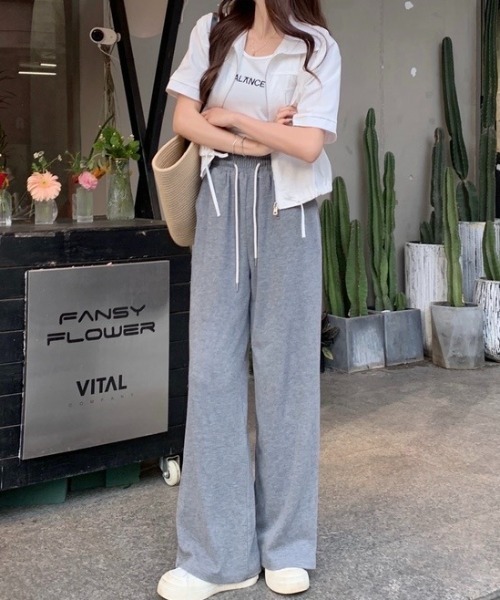 SHEENA(シーナ)の「ポロ襟ジップアップシャツジャケット(シャツ/ブラウス・レディース・ホワイト/ミント/ブラック/ピンク・M)」の10枚目の写真