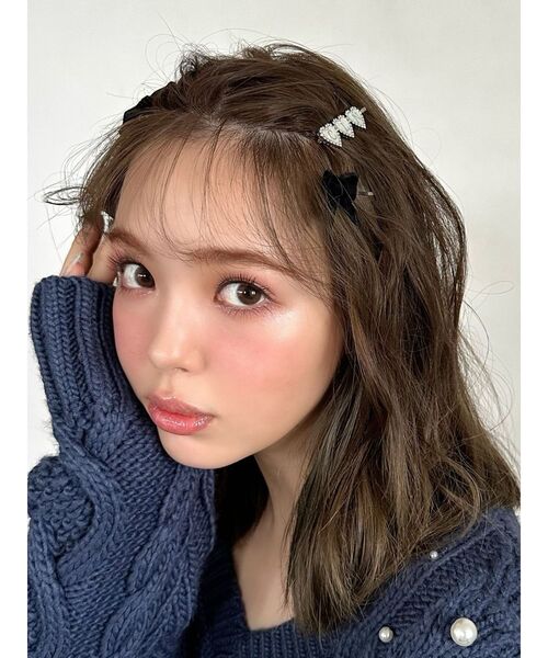 CALNAMUR(カルナムール)の「リボンヘアピンセット(ヘアピン・レディース・シルバー・FREE)」の3枚目の写真