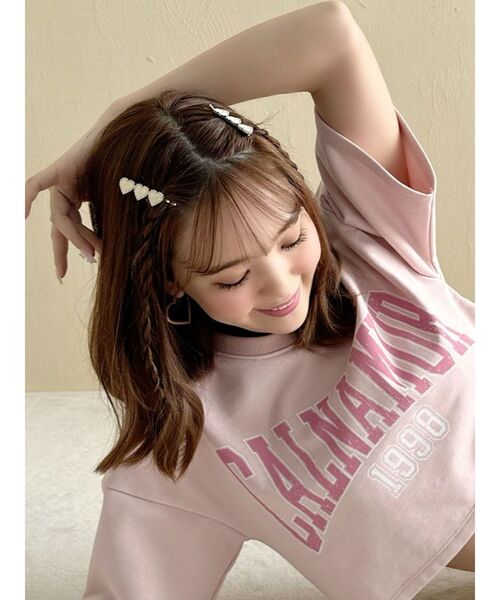 CALNAMUR(カルナムール)の「リボンヘアピンセット(ヘアピン・レディース・シルバー・FREE)」の5枚目の写真