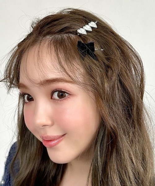 CALNAMUR(カルナムール)の「リボンヘアピンセット(ヘアピン・レディース・シルバー・FREE)」の12枚目の写真
