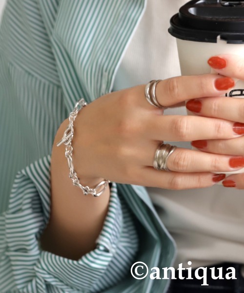 antiqua（アンティカ）の「チェーンブレスレット（ブレスレット・レディース・シルバー/ゴールド・FREE）」の12枚目の写真