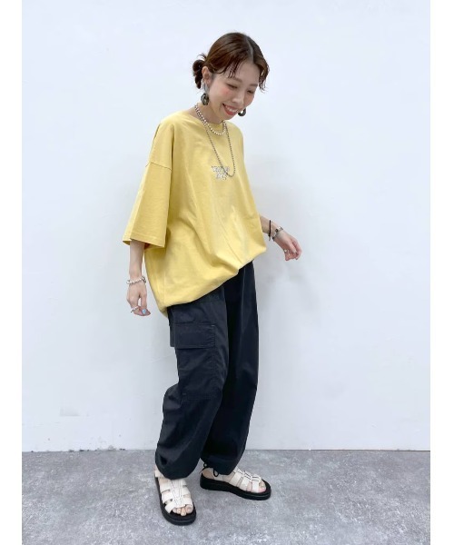 niko and...(ニコアンド)の「【ワーナー・ブラザース】LOONEY TUNESコラボアソートプリントT(Tシャツ/カットソー・メンズ・イエロー/オフホワイト/ライトブルー・MEDIUM/LARGE)」の16枚目の写真