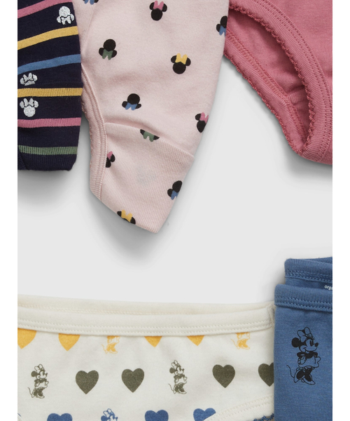 GAP（ギャップ）の「babyGap ディズニー ミニーマウス ビキニショーツ 5枚セット（ショーツ・キッズ・マルチ・2-3 YRS/4-5 YRS）」の2枚目の写真
