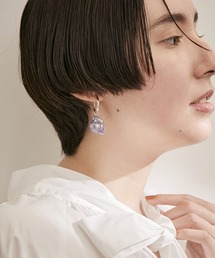SALON adam et rope' | 【NIPPON CULTURE】ボタニカルダイパールピアス(ピアス（両耳用）)