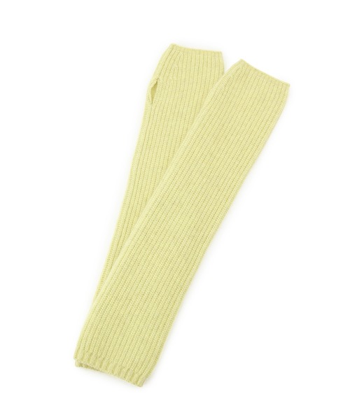 SALON adam et rope'（サロン アダム エ ロペ）の「フォックスウールアームウォーマー（手袋・レディース・ラベンダー/レッド系その他3/イエロー/キナリ・FREE）」の9枚目の写真