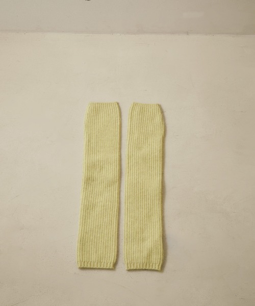 SALON adam et rope'（サロン アダム エ ロペ）の「フォックスウールアームウォーマー（手袋・レディース・ラベンダー/レッド系その他3/イエロー/キナリ・FREE）」の21枚目の写真