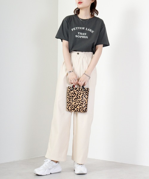 Pisoraro ハラコ エコバッグ付き スマホショルダー（ショルダーバッグ