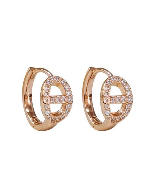 LA VORAGINE(ラ ヴォラジネ)の「金属アレルギー対応ミニフープピアス(ピアス(両耳用)・レディース・シルバー/ゴールド/ピンクゴールド/A/B・FREE)」の3枚目の写真