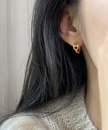 金属アレルギー対応ミニフープピアス