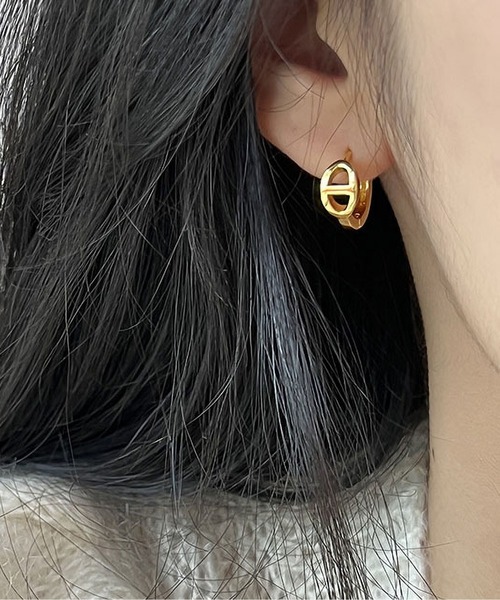 LA VORAGINE(ラ ヴォラジネ)の「金属アレルギー対応ミニフープピアス(ピアス(両耳用)・レディース・シルバー/ゴールド/ピンクゴールド/A/B・FREE)」の6枚目の写真