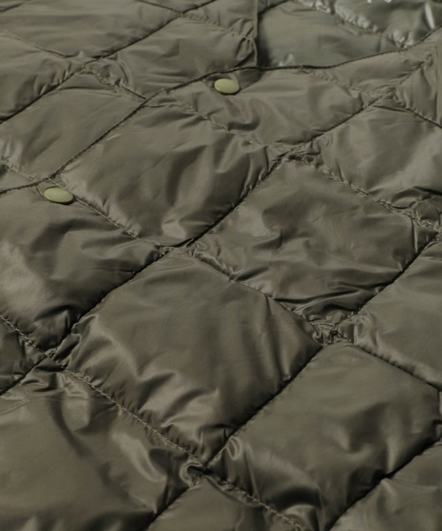 ZIP FIVE（ジップファイブ）の「【ZIP FIVE】ボックスキルトVネックインナーダウンベスト（ダウンベスト・メンズ・ブラック/カーキ/ネイビー・X-LARGE/MEDIUM/LARGE）」の12枚目の写真