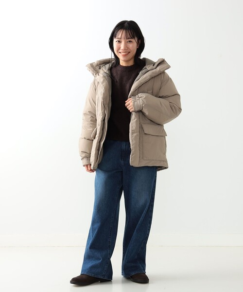 B:MING by BEAMS(ビーミングバイビームス)の「B:MING by BEAMS / 河田ダウン 撥水 パーカー(ダウンジャケット/コート・メンズ・ブラック/ブラウン系その他2・SMALL/MEDIUM/LARGE/X-LARGE)」の10枚目の写真