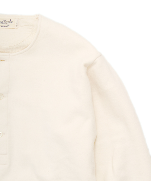 Denime(ドゥニーム)の「MILITARY HENLY NECK CUTSEW/ミリタリーヘンリーネックカットソー(Tシャツ/カットソー・メンズ・ネイビー/オフホワイト/オリーブ・MEDIUM/SMALL/LARGE)」の13枚目の写真